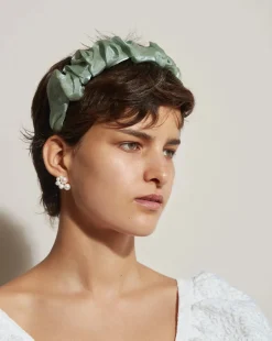 Organza Ruffled Headband
