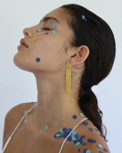 Priya Earrings in Gold