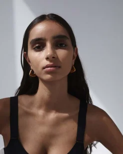 Raegen Earrings in Gold