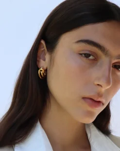 Rosalind Earrings in Gold