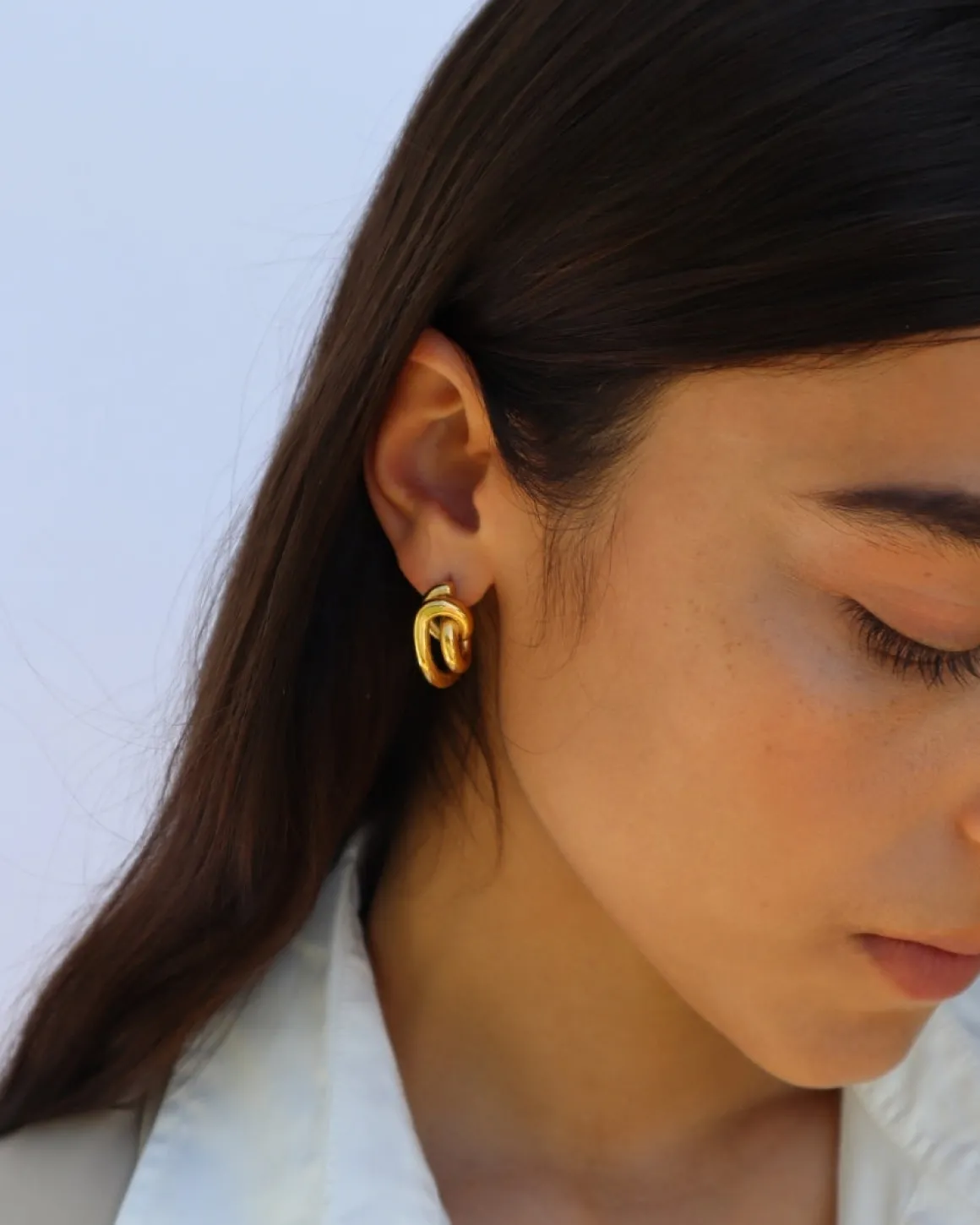 Rosalind Earrings in Gold