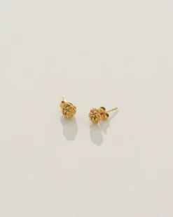 Rosie Studs in Gold