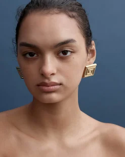 Savannah Earrings in Gold
