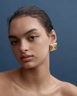 Savannah Earrings in Gold