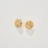Scarlet Earrings in Gold
