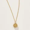 Scorpio Zodiac Charm Necklace in Gold