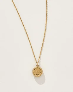 Scorpio Zodiac Charm Necklace in Gold