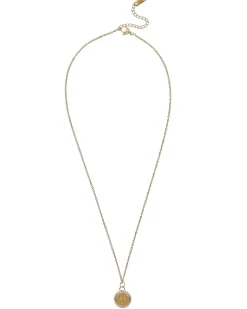 Scorpio Zodiac Charm Necklace in Gold
