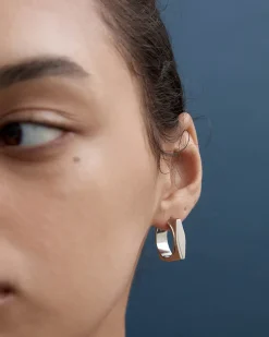 Shelby Earrings in Silver