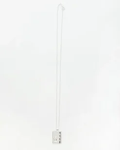 Silver Star Sign Necklace Capricorn