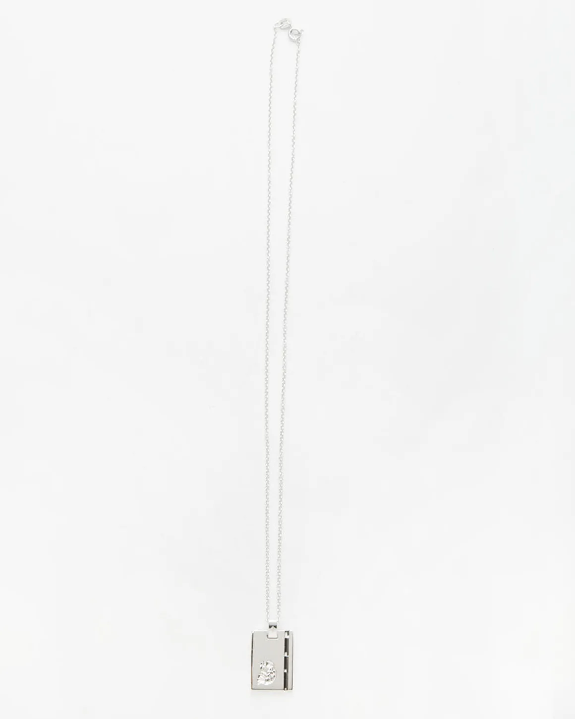 Silver Star Sign Necklace Virgo