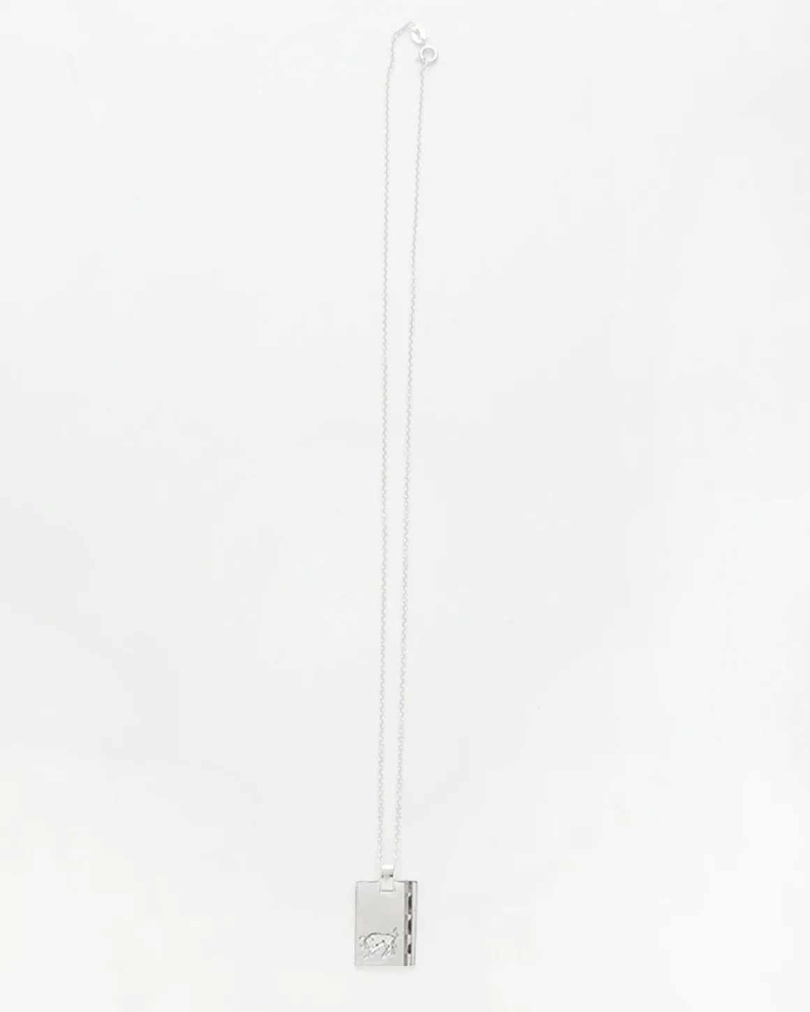 Silver Star Sign Necklace Taurus