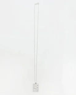 Silver Star Sign Necklace Aries