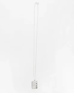 Silver Star Sign Necklace Pisces