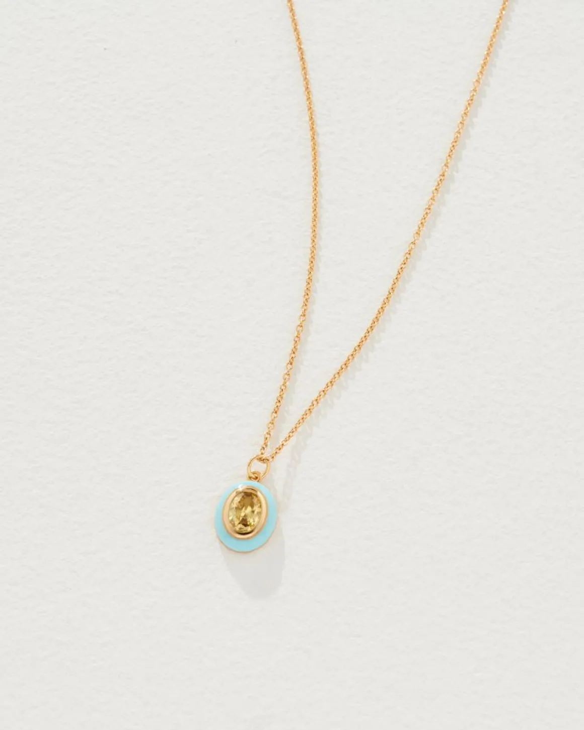 Theodora Necklace in Blue