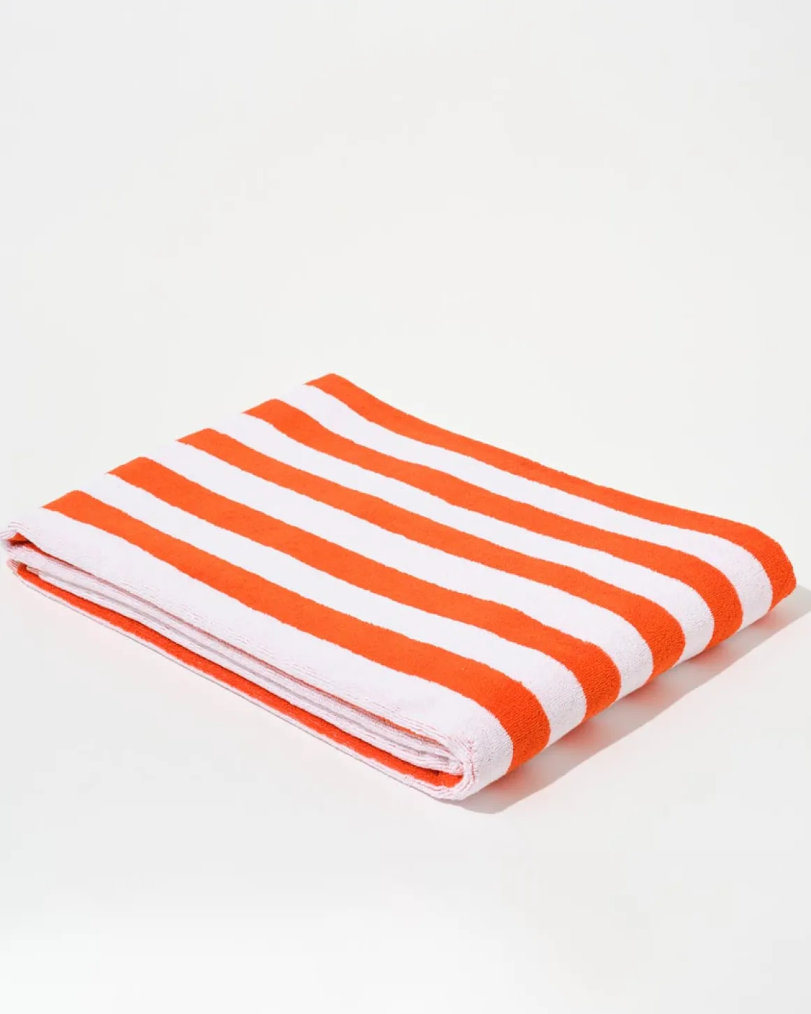 Towel Set Narrow Stripe in Orange