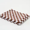Towel Set Small Check in Brown