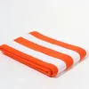 Towel Set Wide Stripe in Orange