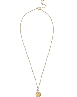 Virgo Zodiac Charm Necklace in Gold