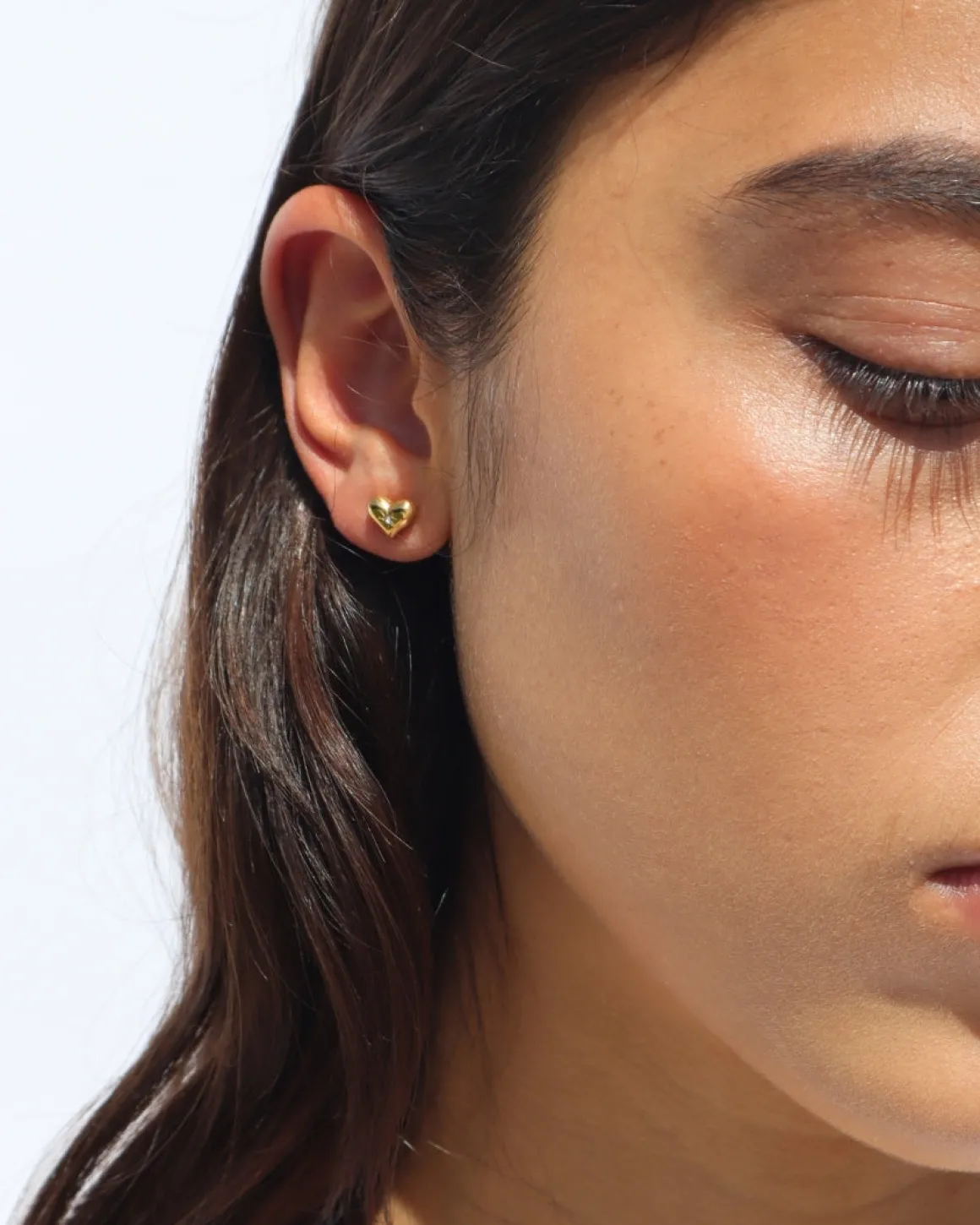 Walker Earrings in Gold/Crystal