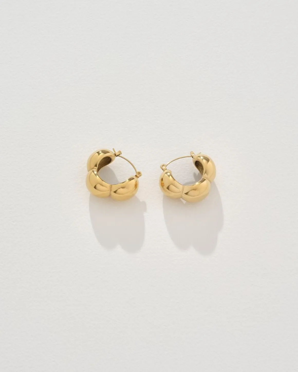Wyatt Earrings in Gold