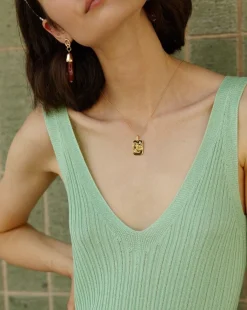 Zodiac Necklace Aquarius