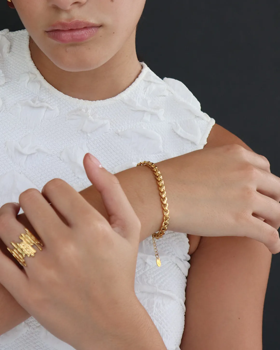 Zoelle Bracelet in Gold